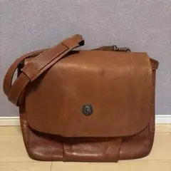 RRL レザー メールバッグ 茶芯 RRL LEATHER MAIL BAG レザー メールバッグ