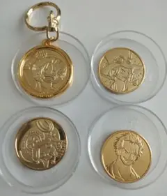 ONEPIECE メタルコイン 4枚セット