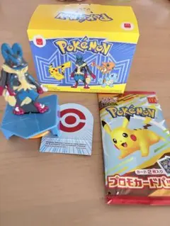ハッピーセット　 メガルカリオ カードは未開封
