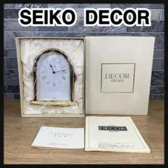 1999年 SEIKO DECOR セイコー デコール　置き時計　2針　アナログ