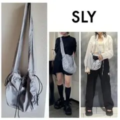 SLY/2WAYシャーリング ワンショルダーバッグ
