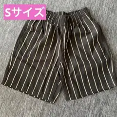 【新品】GU シェフショーツ　ユニセックス　S ハーフパンツ　濃紺ストライプ