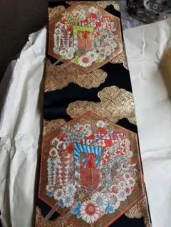 昭和レトロ 経年保管品 袋帯