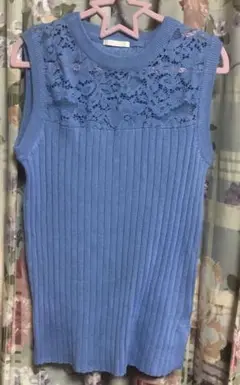 【匿名配送】GU トップス　ノースリーブ　Sサイズ