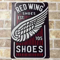 red wing レッドウイング　ブリキ看板 アメリカン雑貨 USA世田谷ベース