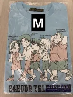 名探偵コナン Tシャツ 水色　Mサイズ　24時間テレビ