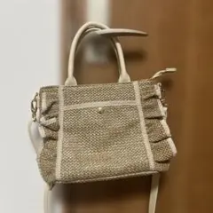 しまむら　カゴバッグ