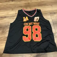 バスケットボール タンクトップ 背番号98