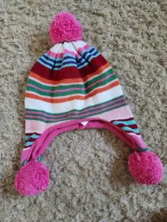 babyGap ストライプ ニット帽 12-24ヶ月
