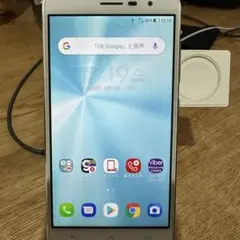 ASUS Z017DA スマートフォン 本体 パールホワイト