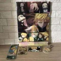鬼滅の刃　クリアファイル　ステッカー　キーホルダー　アニメ　キャラクター　善逸