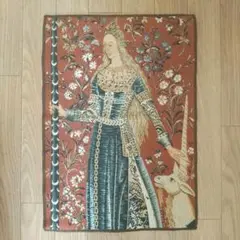 【美品】貴婦人と一角獣 タペストリー The Touch ゴブラン織