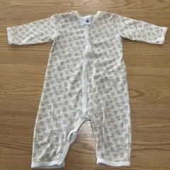 PETIT BATEAU 花柄ロンパース 6m/67cm