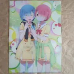 送料無料★レム ラムA4クリアファイル/リゼロRe:ゼロから始める異世界生活14