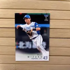 BBM 2nd Version 2025 北海道日本ハムファイターズ 水野達稀