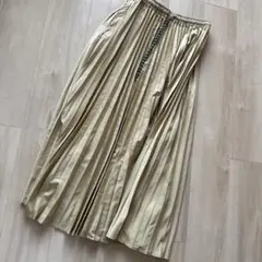 ワークマン　撥水　プリーツスカート