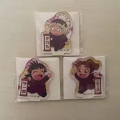 忍たま乱太郎 アクリミニ 斉藤タカ丸 浜守一郎 田村三木ヱ門 セット