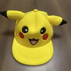 ピカチュウ 耳付きキャップ イエロー