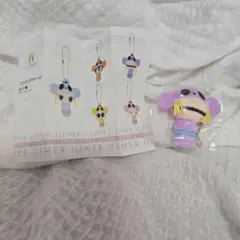 Ilemer 紫　イルメール　こけしチャーム