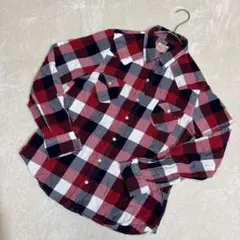 Woven Labo チェック柄ネルシャツ Lサイズ　メンズ　ボタンシャツ