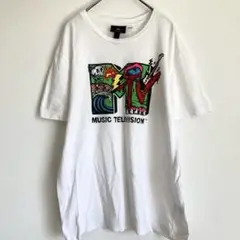 H&M Tシャツ MTVコラボ プリント 綿100% コットン ジェンダーレス