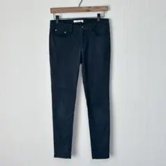 1027 アズールベーシック スキニーパンツ 黒 Ｓ ストレッチ