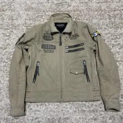 【Von Dutch MOTORS】ダック ライダースジャケット A-3016 Von Dutch MOTORS】ダック ライダースジャケット A-3016