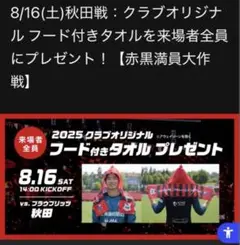 北海道コンサドーレ札幌　フード付きタオル