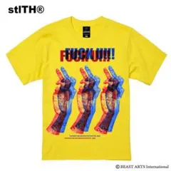 新品未使用 stlTH fuck U 復刻Tシャツ イエローXXLサイズ