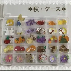 ◆クラフトパンチ◆クラフト◆素材・アルバム ◆季節・秋・詰合せ◆ケース付き◆