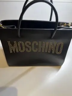 MOSCHINO モスキーノ スタッズ トートバッグ