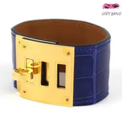 HERMES エルメス ケリードッグ ハングル ブレスレット アリゲーター 新品