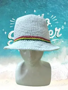 バケットハット　コットン　ラスタカラー