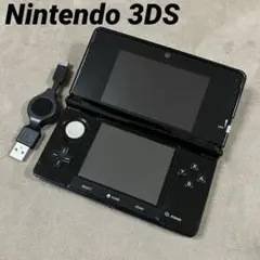 Nintendo 3DS ブラック ニンテンドー DS 動作確認 任天堂 ゲーム