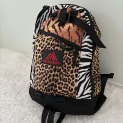 GREGORY　 ボディバッグ ヒョウ柄 ゼブラ柄 保障できる ボディバッグ GREGORY ウエストポーチ ゼブラ柄