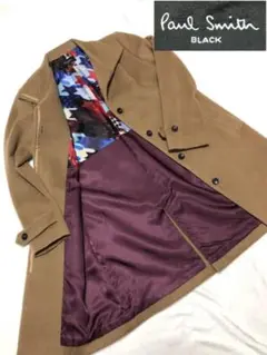 Paul Smith BLACK ロングコート 42(XL)