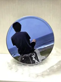 三浦春馬 丸型アルミ缶ケース☆訳あり
