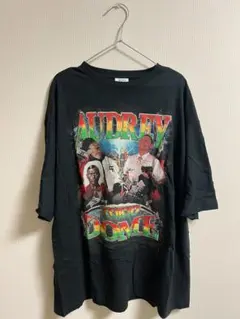 オードリー・ドーム グラフィックTシャツ XL ブラック