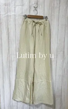 Lutim by u ルチ　ウエストスピンドルイージーパンツ
