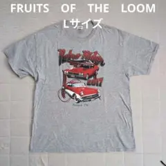 FRUITS OF THE LOOM Tシャツ Lサイズ グレー