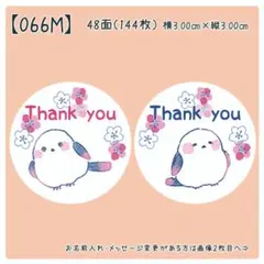 【066M】丸シール