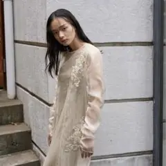 スーツ・フォーマル・ドレス WILLFULLY sheer motif lace OP Willfully sheer motif lace OP Set/ワンピース