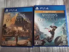 PS4 アサシン クリード オリジンズ & オデッセイ　２本セット
