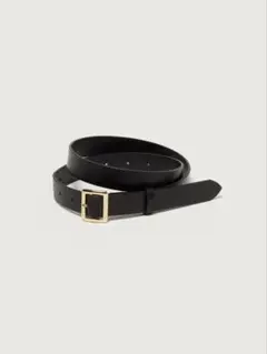 ✿オーラリー　レザーベルト✿ブラック　新品未使用 AURALEE(オーラリー) LEATHER NARROW BELTレザーナローベルト