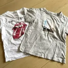 GU 半袖Tシャツセット　110cm ホワイト