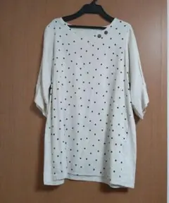 《送料込み》着用回数１度 petit petit レディース ドット柄 トップス