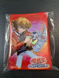 遊戯王 希少‼︎ 初期 遊城十代 スリーブ 40枚 公式プロテクター 超希少・未開封】遊戯王 公式 遊城 十代 スリーブ 初期レア