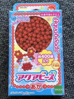 アクアビーズ あか 約400個入り