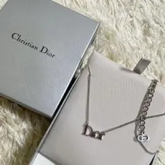 クリスチャンディオール Dior ミニロゴ ネックレス