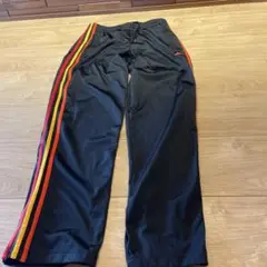 adidas ストライプ ジャージパンツ M